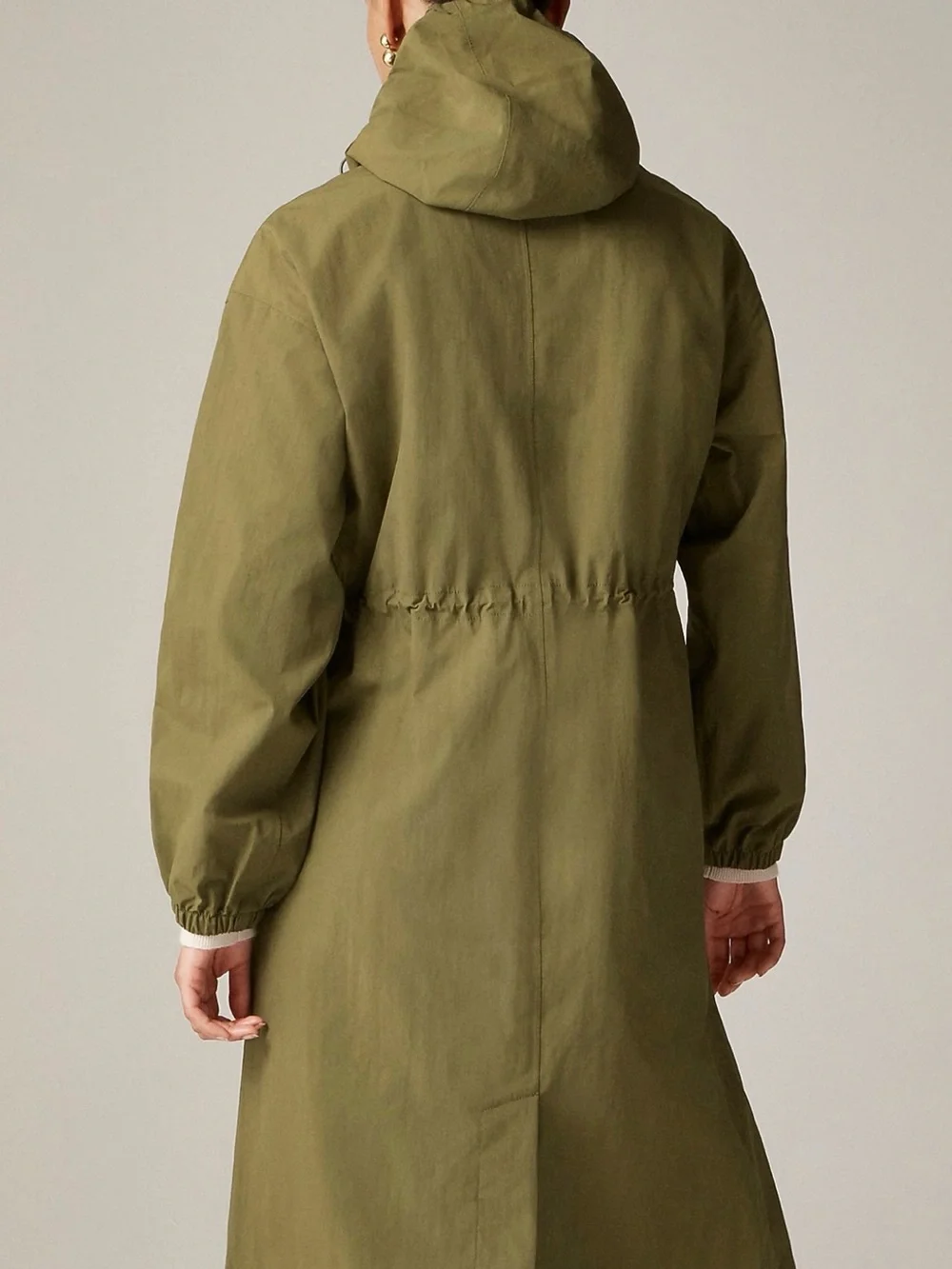 J. Crew lightweight hooded